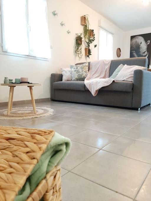 Proche Aeroport A Pied O' Jungle Apartman Tillé Kültér fotó